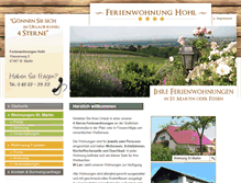 Tablet Screenshot of ferienwohnung-hohl.de